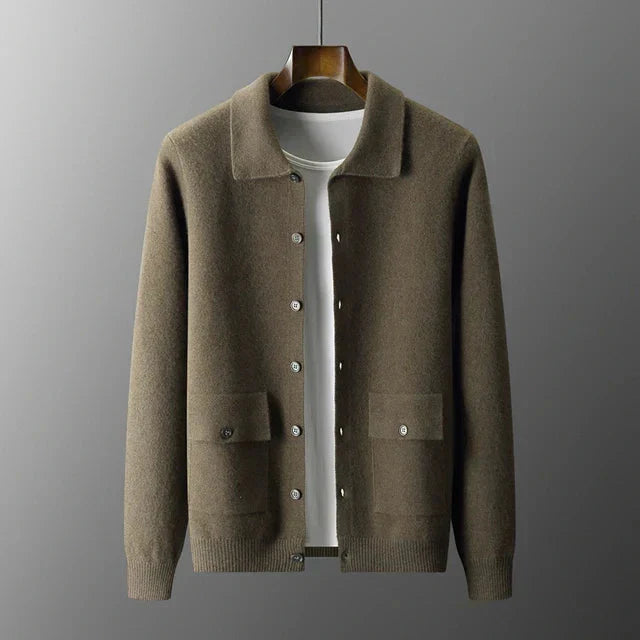 Charles | Men's Button-Down Sweater Cardigan